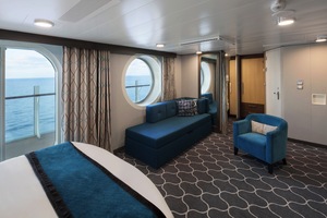 Ultra Spacious Ocean View with Large Balcony